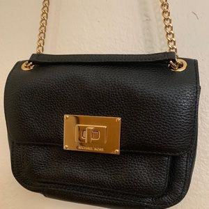 Black Michael Kors Purse with Gold